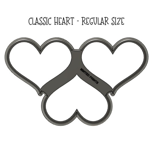 Classic Heart Multi-Cutter STL Digital File