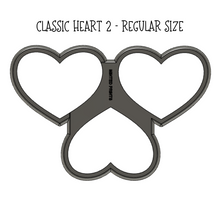 Load image into Gallery viewer, Classic Heart 2 Multi-Cutter STL Digital File
