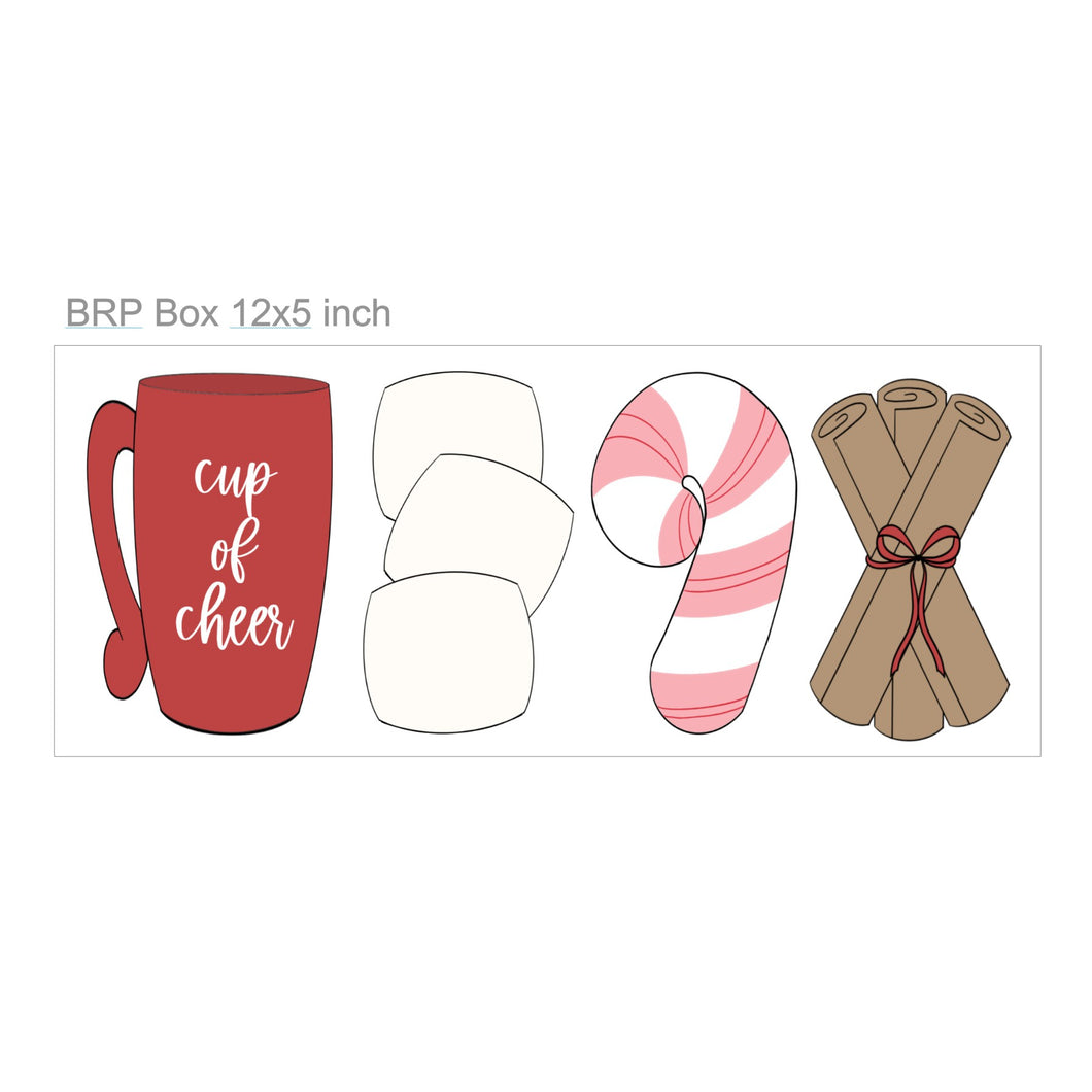 Cocoa Tall Set Cookie Cutter