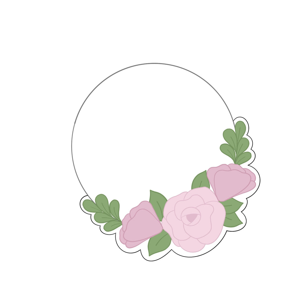 Floral Circle Cookie Cutter
