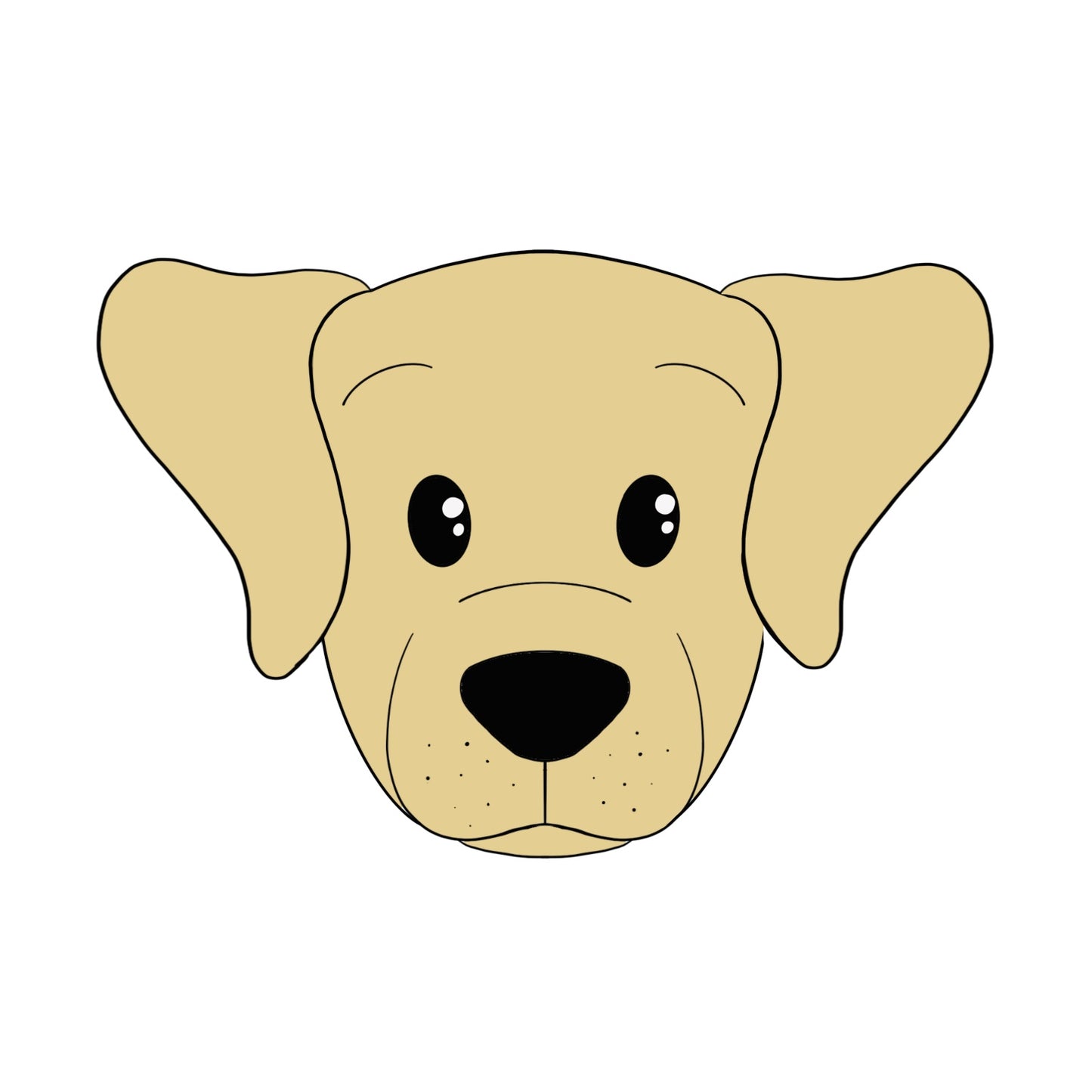 Dog Head Cookie Cutter STL Digital File
