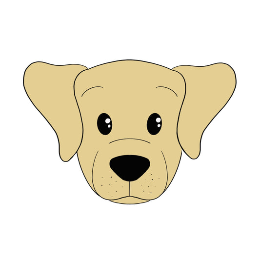 Dog Head Cookie Cutter STL Digital File