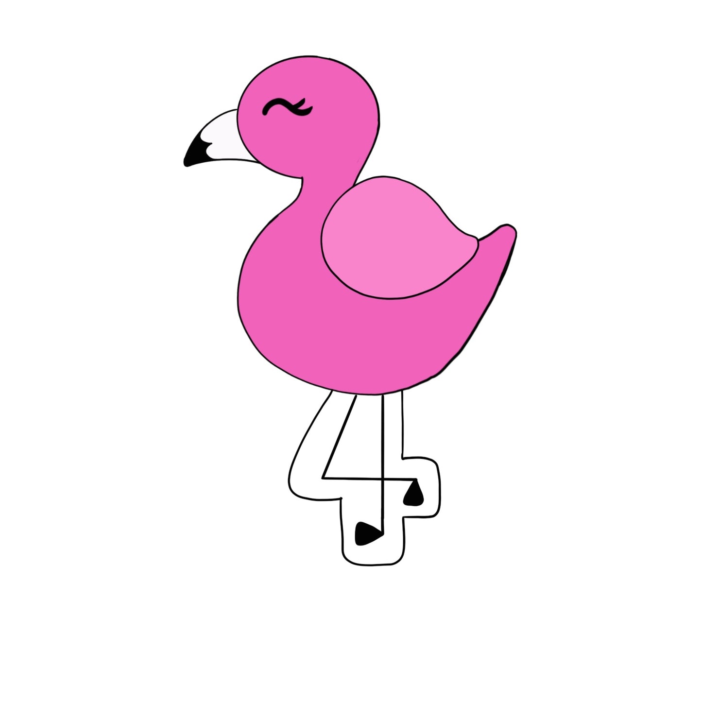 Flamingo Cookie Cutter STL Digital File