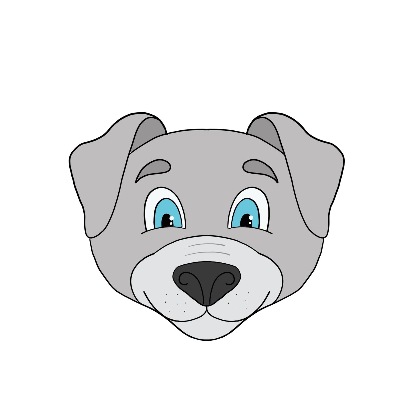 Floppy Ear Pig/Dog Cookie Cutter STL Digital File