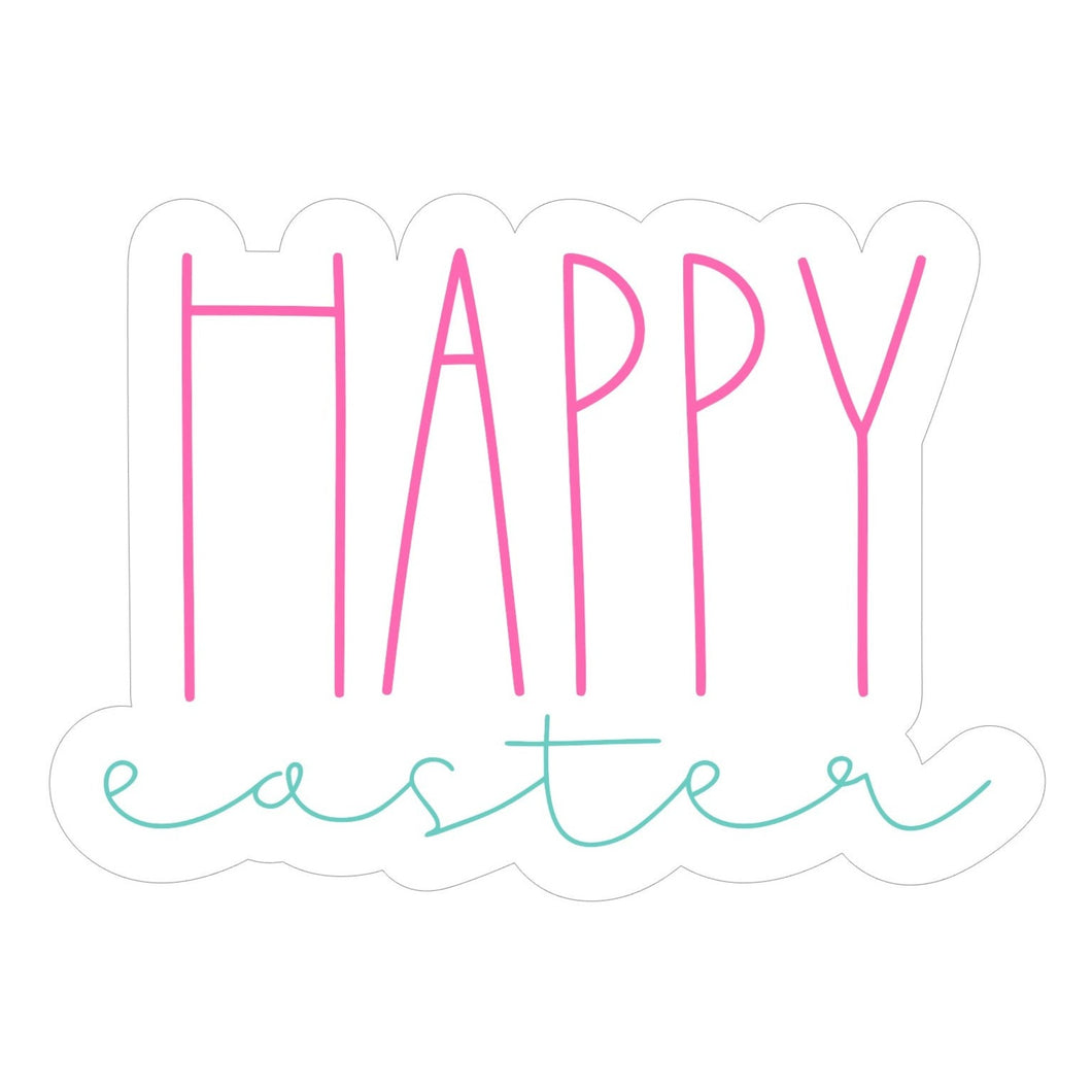 Happy Easter 2 Cookie Cutter & STLs