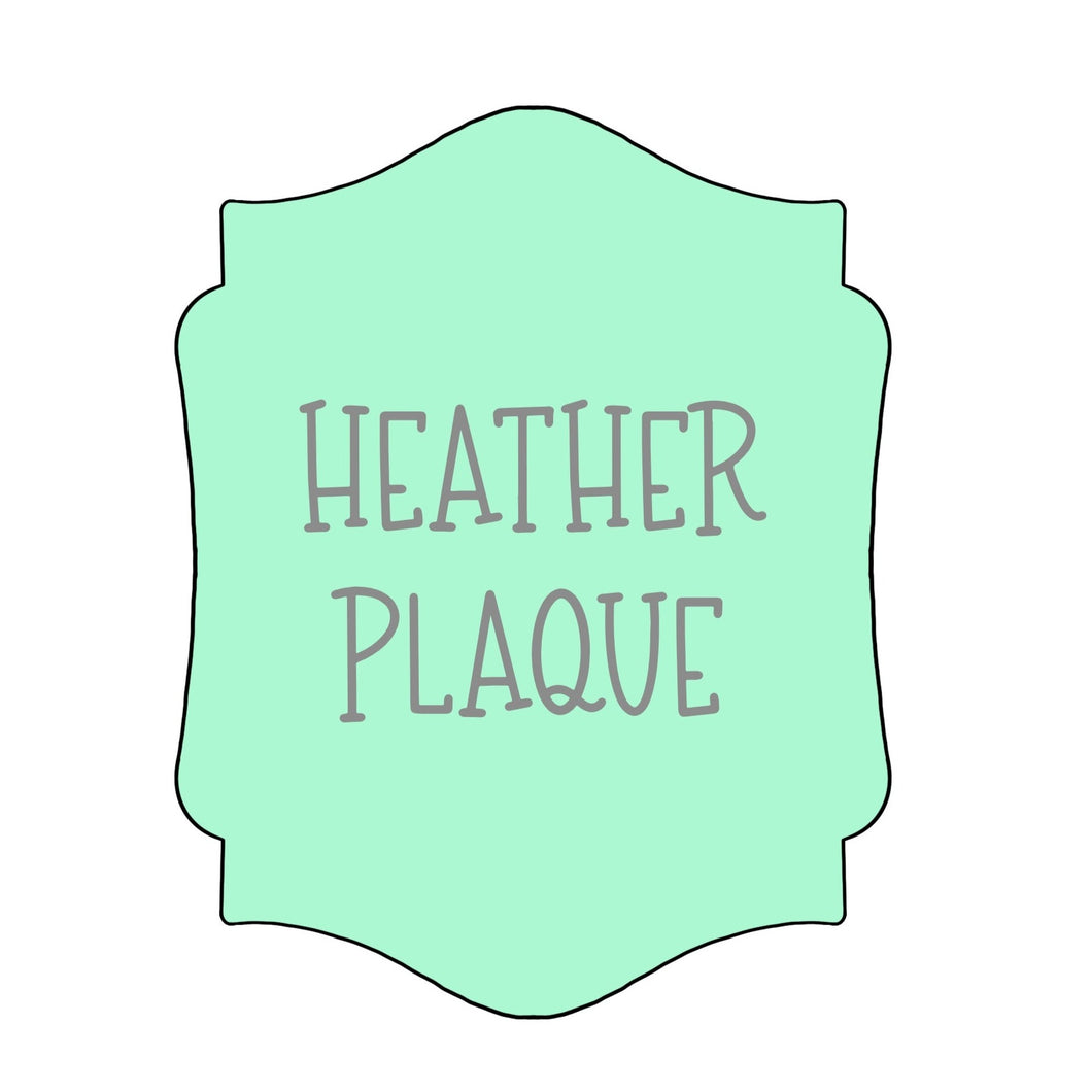 Heather Cookie Cutter & STLs