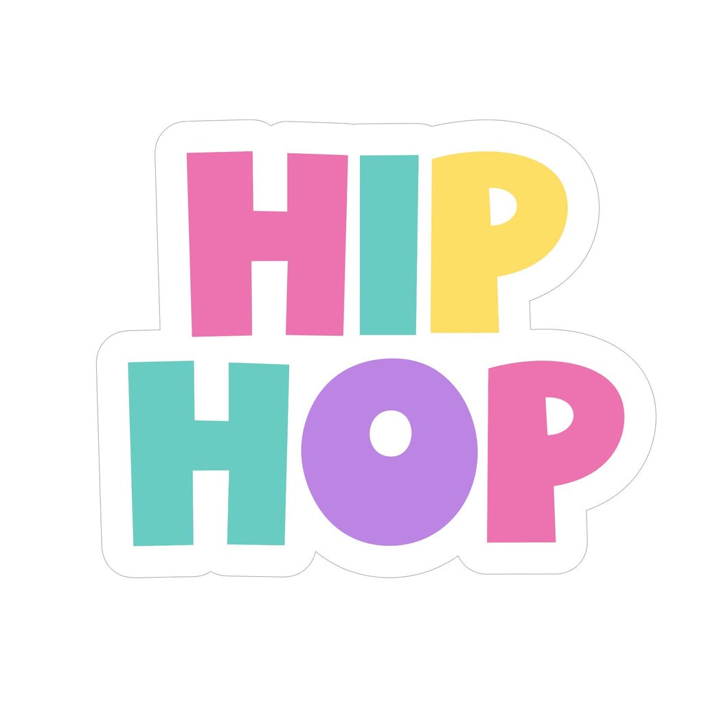 Hip Hop Script Cookie Cutter & STLs