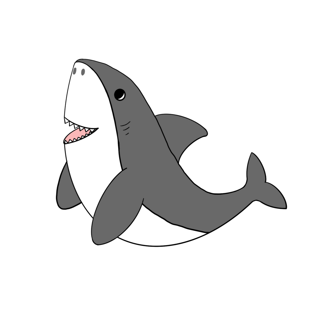 Shark Cookie Cutter STL Digital File