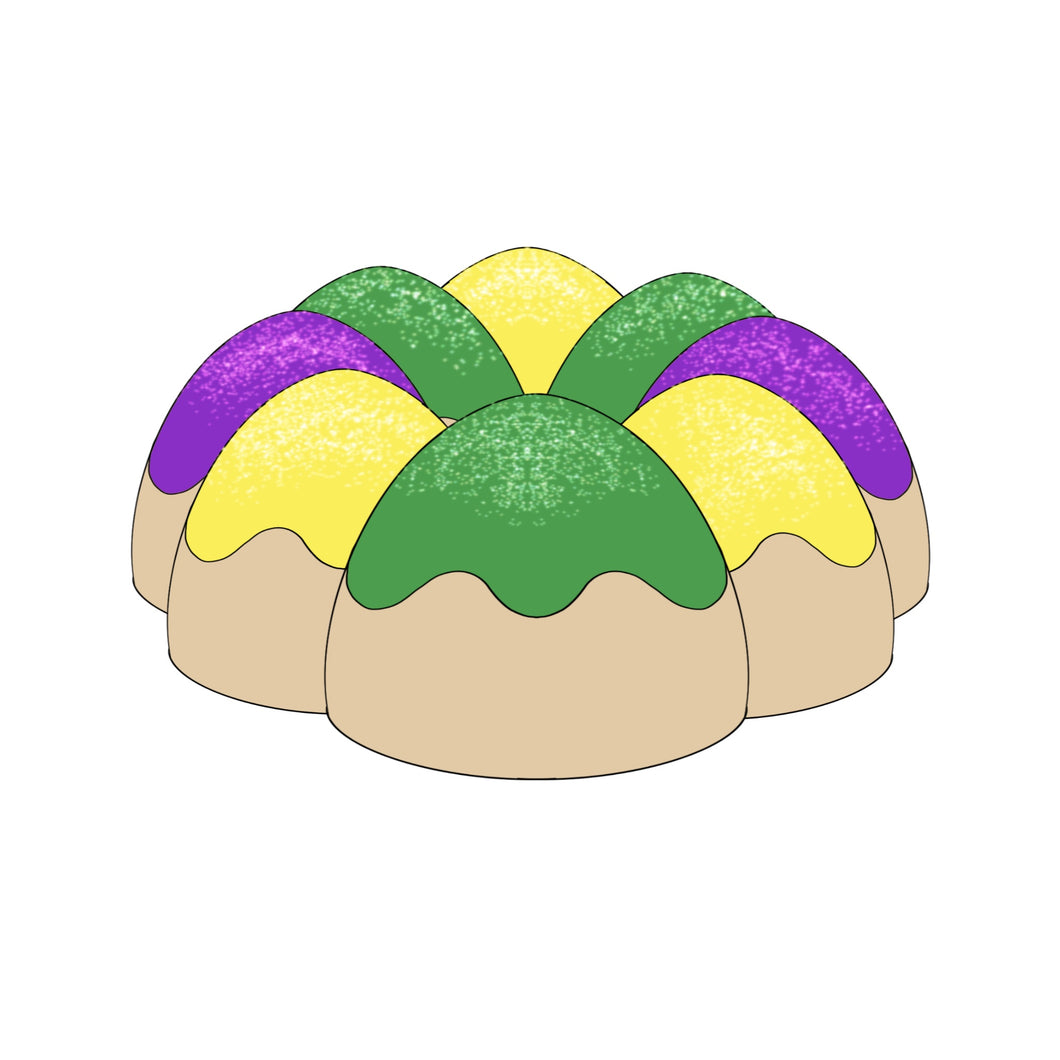 King Cake Cookie Cutter