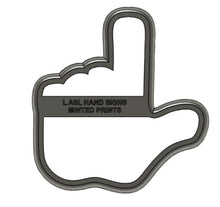 Load image into Gallery viewer, ASL L-O-V-E Cookie Cutter STL Digital Files (Set of 4)

