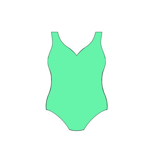Lady's Swimsuit Cookie Cutter STL Digital File
