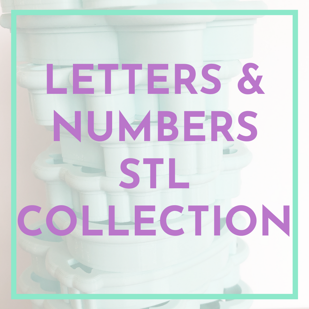 Letters & Numbers - Cookie Cutter Collection - Set of 36