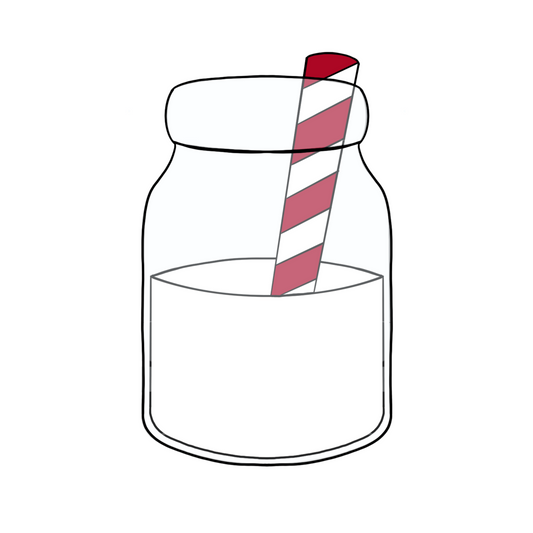 Milk jar Cookie Cutter STL Digital File