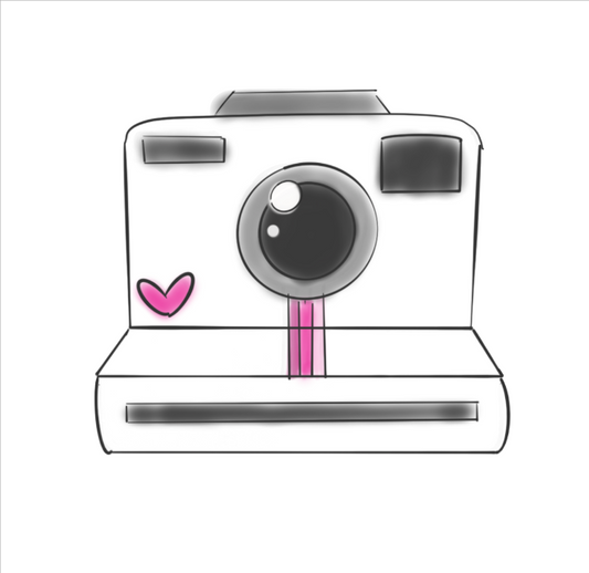 Polaroid Camera STL Digital File