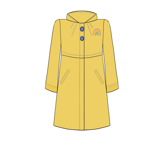Raincoat Cookie Cutter STL Digital File