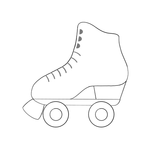 Roller Skate Cookie Cutter STL Digital File