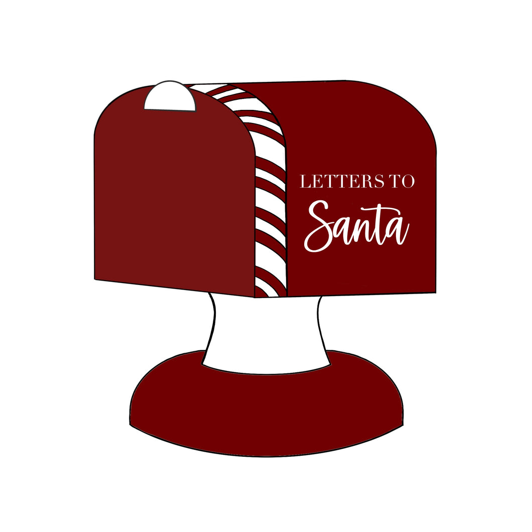 Santa Mailbox Cookie Cutter STL Digital File