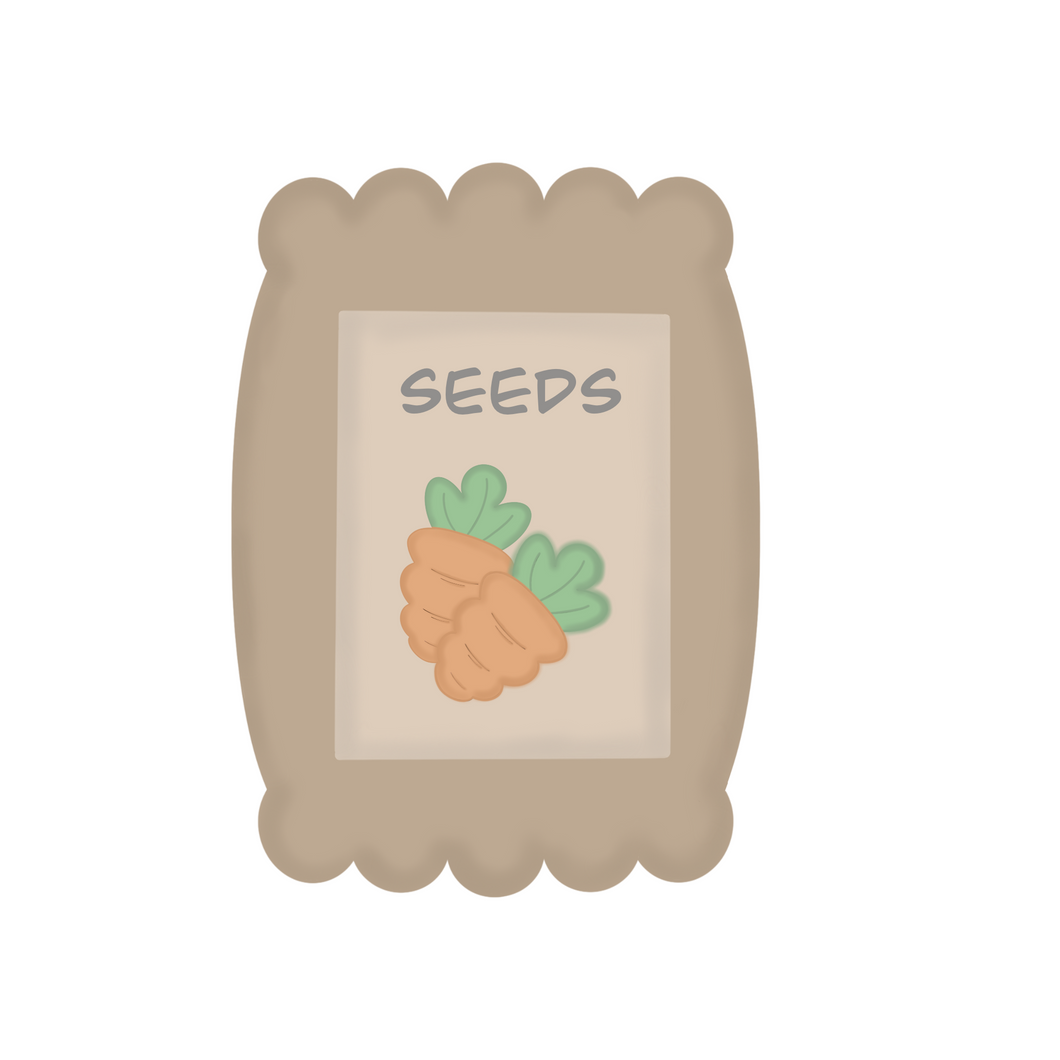 Seed Packet Cookie Cutter