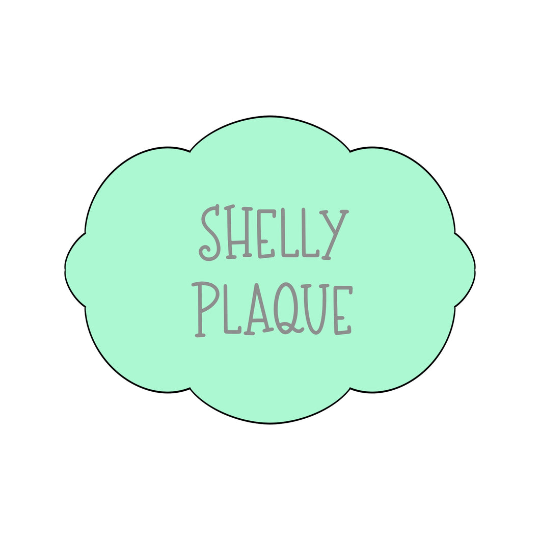Shelly Plaque Cookie Cutter & STLs