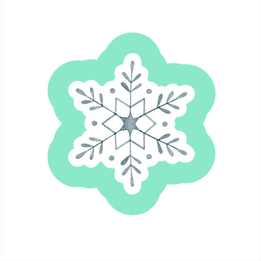 Snowflake Cookie Cutter STL Digital File