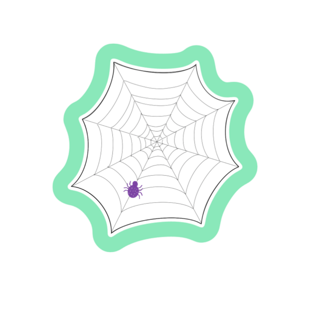 Spider Web Cookie Cutter STL Digital File
