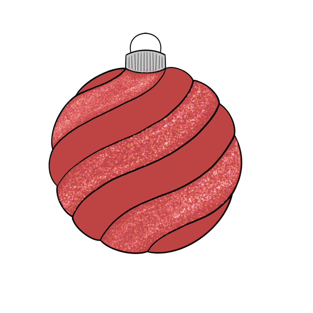 Spiral Ornament Cookie Cutter