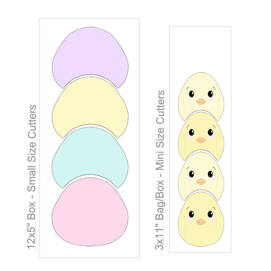 Stacking Eggs Cookie Cutters & STLs