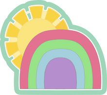 Load image into Gallery viewer, Sunny Rainbow Cookie Cutter STL Digital File
