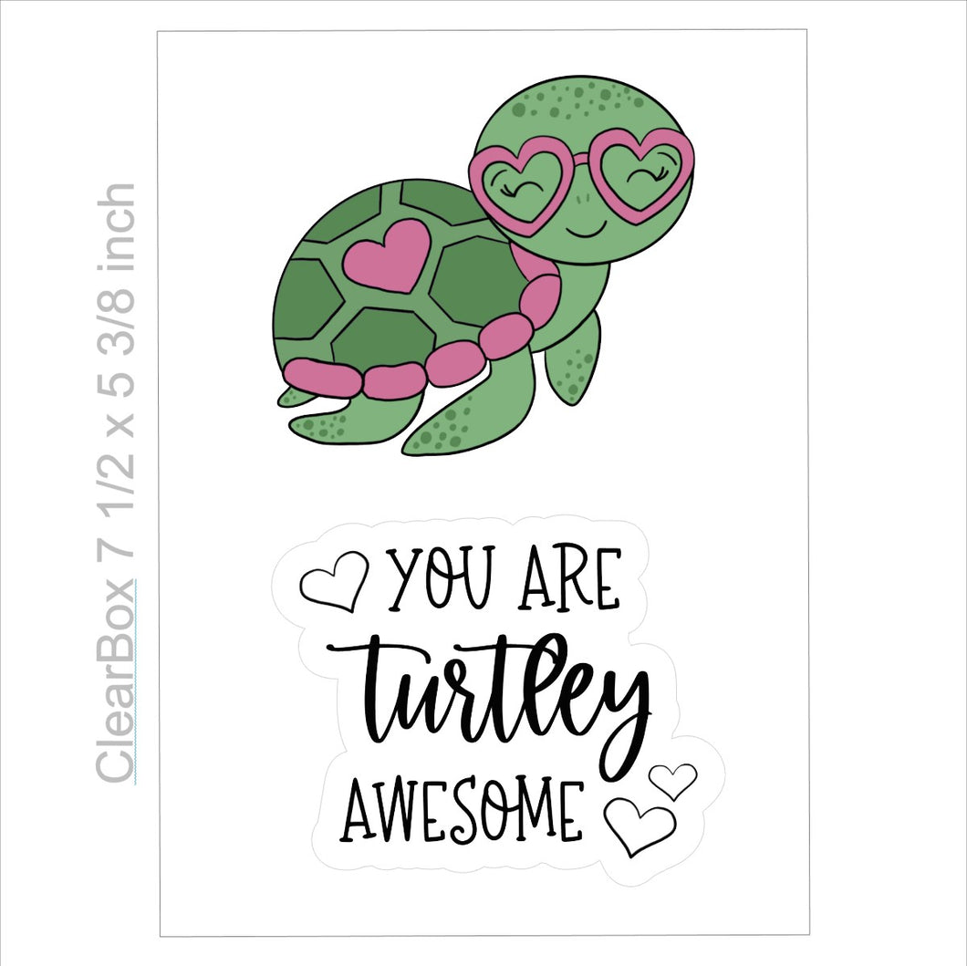 Turtley Awesome and Turtle Set of 2 Cookie Cutter