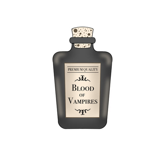 Vampire Potion Bottle Cookie Cutter STL Digital File