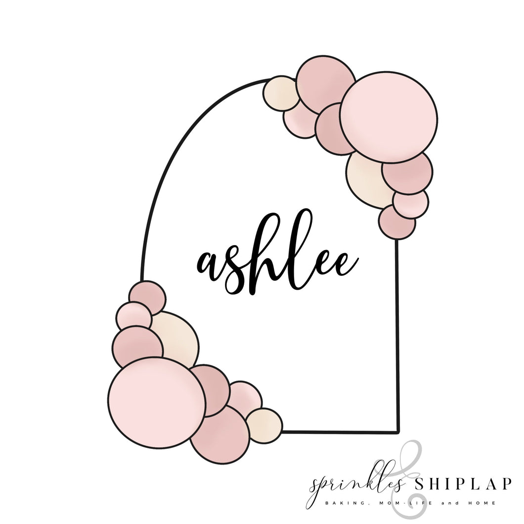 Ashlee Plaque Cookie Cutter